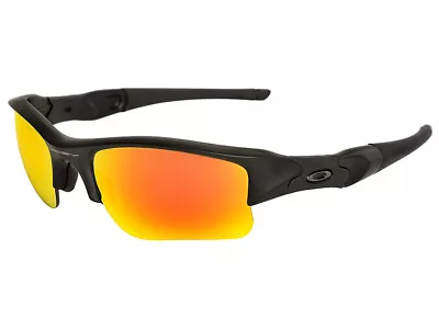 Oakley Flak Jacket XLJ Polarized Sunglasses OO9009-12 Matte Black/Ruby Iridium • $179.99