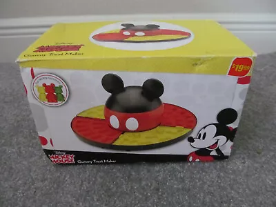 Disney Mickey Mouse Gummy Treat Maker Intertek With4 Trays Of Mickey Gummy Molds • $5.99