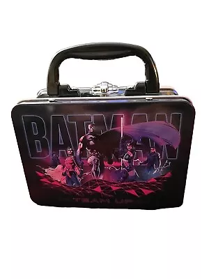 Batman Team Up Collector Mini Lunch Box -The Tin Box Co- 5.5  X 4  X 2.75  • $5.50