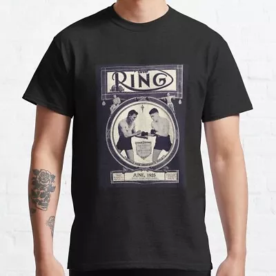 Purple Ring - Boxing Magazine  Classic Retro Vintage T-Shirt S-5XL • $20.99