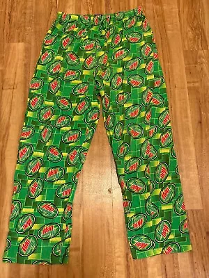 Mountain Dew Pajama Pants - Cotton Lounge Pants - No Size Listed M Or L? • $14.99