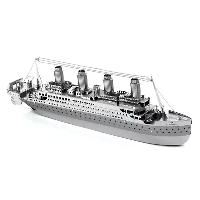 3D Metal Puzzle RMS Titanic Model DIY Jigsaw Assembly Toys Creative Adult Toys • $0.35