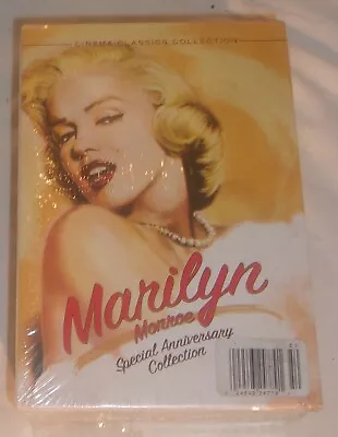 Marilyn Monroe Special Anniversary Collection Dvd Box Set In New Condition • $29.99