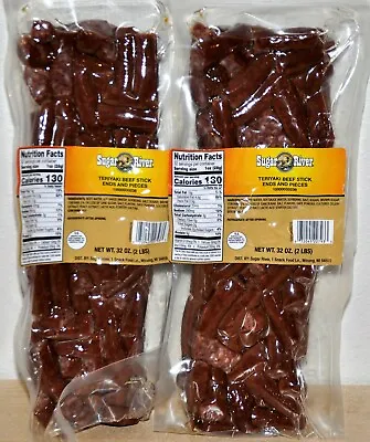 TERIYAKI Beef Stick Ends/Pieces BULK 4 Pounds (2x 2 Lbs) Sugar River SNACKS! • $32