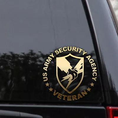 US Army Security Agency Decal Sticker Veteran Truck Car Window Laptop  • $12.70