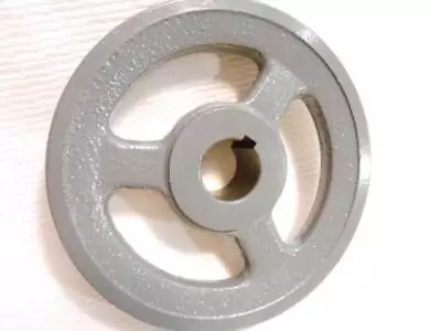 $24.39 • Buy 6 1/2 , 6.45  V Belt Pulley For 1/2  Wide Belt All Bores NEW Cast Iron AK66 A99