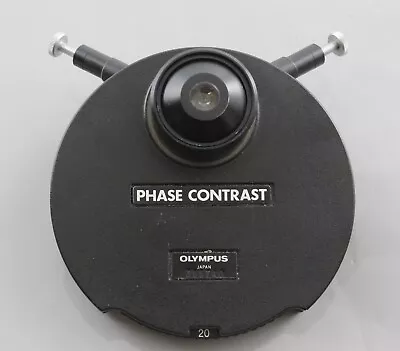 Olympus 1.25 Phase Contrast Condenser BH2 CH2 Microscope 10 20 40 100 • $299.99