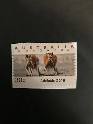 2016 Emergency Printing By Adelaide Post Office Kangaroos 30 Cents Mint Superb • $449.99