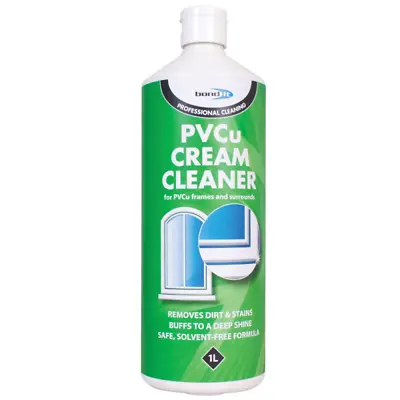 Bond It Solvent Free PVCu Windows Doors Conservatories Fascias Cream Cleaner 1L • £6.99