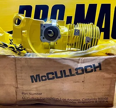 RARE NOS OEM  McCULLOCH CHAINSAW 10-10 Iron Bore Short Block Assembly (Bin 20) • $250