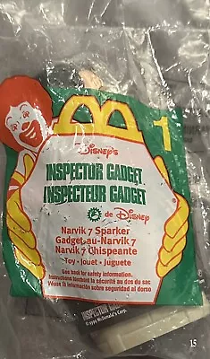 Inspector Gadget 1 McDonalds Happy Meal Toy Vintage 1999 Box 40 • $4.19