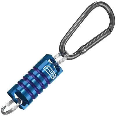 SILIPAC Titanium Secure Quick Release Magnet Belt Key Ring With EDC Blue • $30.90
