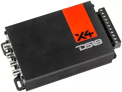 Ds18 X4 Car/motorcycle/utv Audio 4-channel/4ch Amplifier Amp Ultra Compact • $179.95