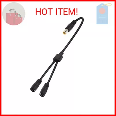 GINTOOYUN DC7909 Y Splitter Adapter Cable 14AWG DC 8mm 1 Male To 2 Female Power • $14.10