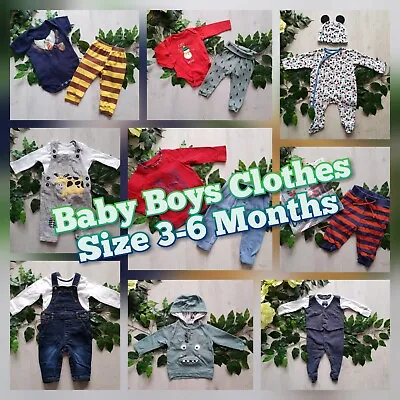 £1.98 • Buy PART#2 Baby Boys Clothes Make Build Your Own Bundle Job Lot Size 3-6 Months Set