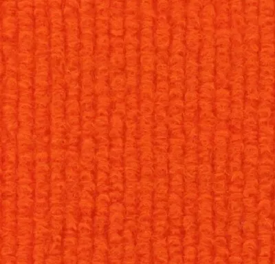 CORD Orange | Quality Ribbed Carpet Recyclable Ideal Temporary Flooring • £148.59
