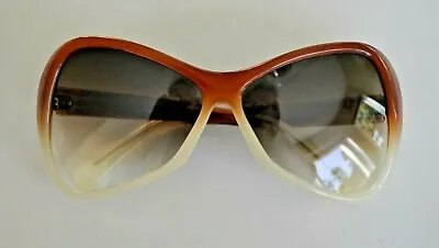 Vtg. Original 1960's Italian Butterfly Shaped 60mm Sunglasses • $49