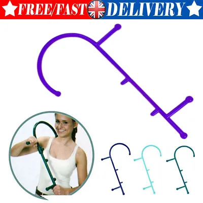 £17.88 • Buy Trigger Point Self Massager Stick Hook Theracane Body Neck Muscle Relief Rod Uk