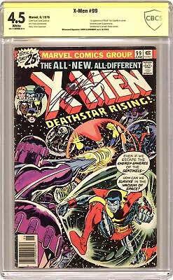 Uncanny X-Men #99 CBCS 4.5 SS Chris Claremont 1976 23-11ABD88-014 • $165