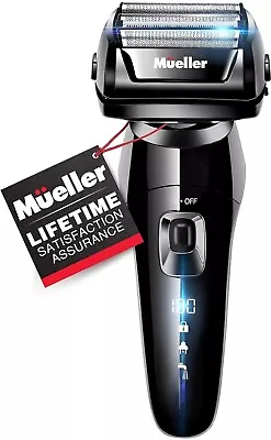 Mueller Electric Razor LED Wet/Dry Rechargeable-S9100.                114 • $60