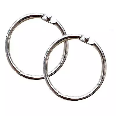 Metal Book Rings 2 Inch Loose Leaf Binder Ring(8 Pack) For School Home Or O... • $5.35