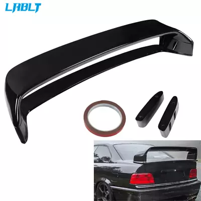 LABLT Rear Trunk Spoiler Wing Gloss Black For 92-98 BMW 3 Series E36 M3 LTW GT • $127.32