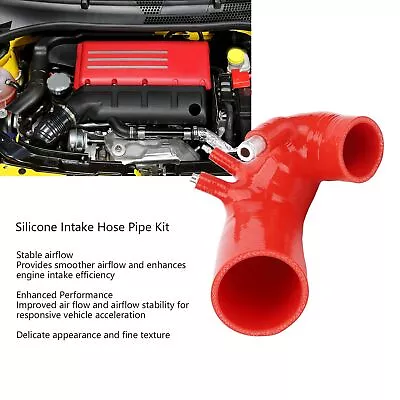 Car For Silicone Intake Hose Pipe Kit For Abarth 500 595 695 1.4L TurboJet • $138.06