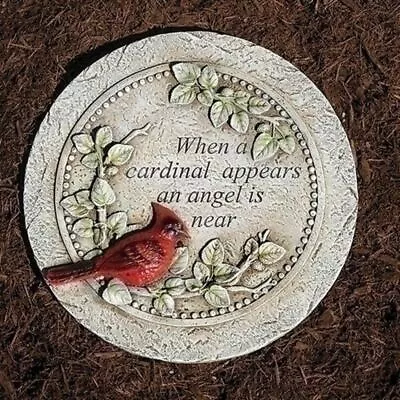 Roman Cardinal Memorial Stepping Stone-13233 • $41.95