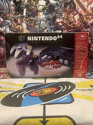 NINTENDO 64 CONSOLE ORIGINAL BOX ONLY Vintage N64 Empty Video Game Box • $36.29