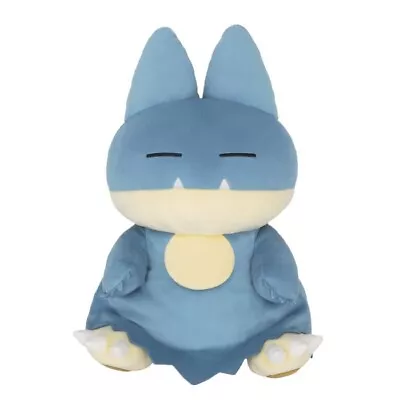 Munchlax Pokemon Cushion 38cm Plush Doll Stuffed Toy Sanei Boeki Anime 15-in • $73