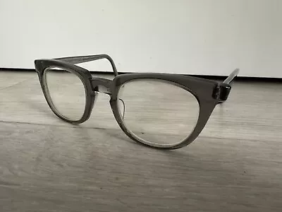 Titmus Z87 Smoke Horn Rim Vtg Safety Eyeglasses Optometry Industrial Rockabilly • $69.99