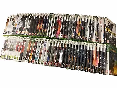 73 X Xbox 360 Games JobLot - Skyrim  Battlefield  F1 Halo Etc • £49.70