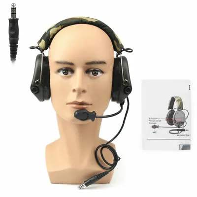 MSA SORDIN Noise Reduction Airsoft Comtac Military Combat Swat Tactical Headset • £63.58