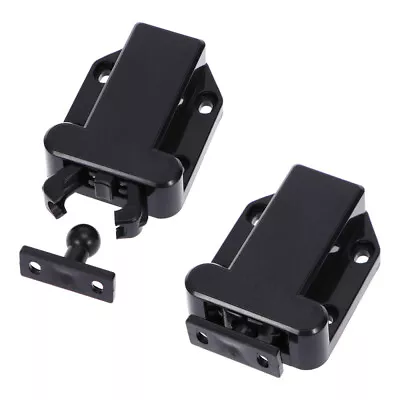 £6.39 • Buy 2pcs Push To Open Beetle Magnetic Door Cabinet Device Catch Self-locking
