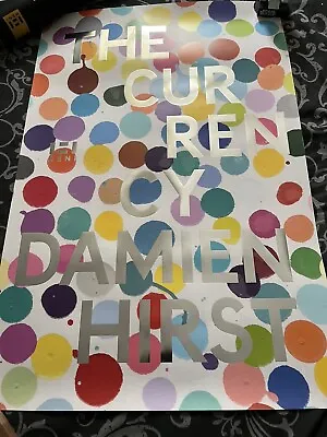 DAMIEN HIRST Exhibition Limited Edition Poster Original Un Signed Silver Mint • £525