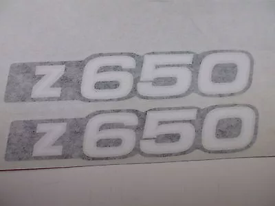 Kawasaki Z650 Side Panel Decals classic Restoration • £14.50