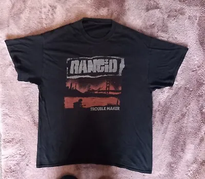 Rancid 'Trouble Maker' Tshirt SzXL Vintage/Punk/NOFX/Pennywise/Skate/90s/Ska • £19.99