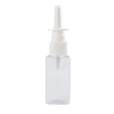 £4.74 • Buy 30ml Empty Nasal Spray Bottles Pump Sprayer Mist Nose Spray Refillable Bottle-