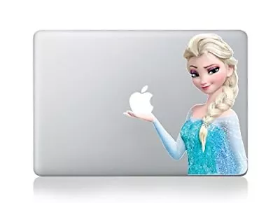 £5.49 • Buy MacBook 13  Disney Elsa Frozen Apple Decal Sticker (pre-2016 MB Pro/Air Only)