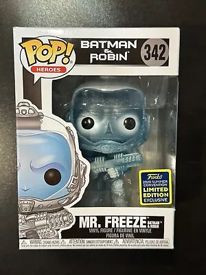 Funko Pop! Heroes 342 Batman & Robin Mr. Freeze Summrt Conv. Exclusive  • $13.95