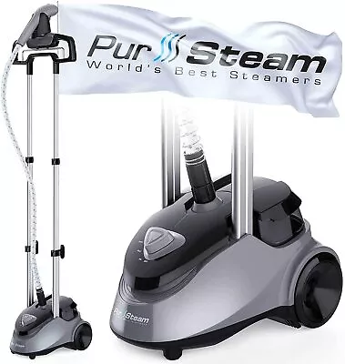 Garment Clothes Steamer Standing Heavy Duty 2.5 L Professional W/ Clothes Hanger • $176.99