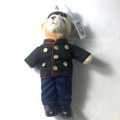 Bear Forces Of America US Marine Bear 12  Tall New With Tags. • $19.99