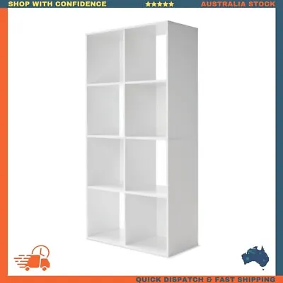 8 Cube Storage Shelf Display Cabinet Cupboard Bookshelf Unit Toy Book Organizer • $51.99