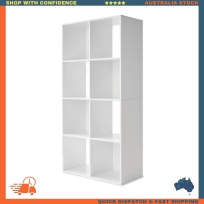 8 Cube Storage Shelf Display Cabinet Cupboard Bookshelf Unit Toy Book Organizer • $52