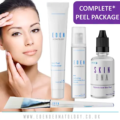 Glycolic/Lactic Combi Peel + Op Neutraliser & Serum 203040506070 |SDNA • £15.49