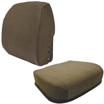 Fabric (Brown) Seat Cushion Set Fits John Deere 4430 4440 4640 4840 4450 4650 • $276.99