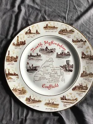 North Staffordshire Coalfield Miners Plate • £10