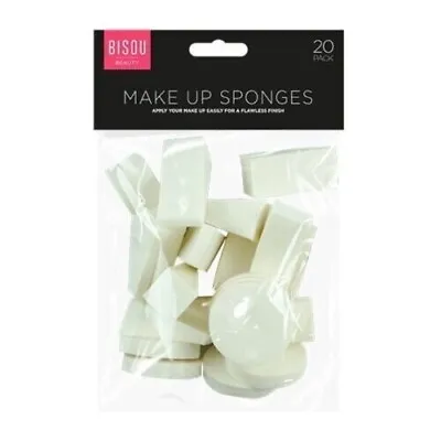 20 Make Up Sponges Puffs Wedges Cosmetic Blender Foundation Make-up Tools • £3.19
