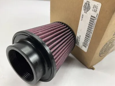 Screamin Eagle High Flow Air Filter For Custom Harley 2-1/2  Inlet 4-3/4  Tall • $39.95