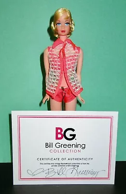 Bill Greening Collection Stacey Face Nape Curl Talking Barbie Repaired To Talk • $650